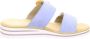 Rieker Slippers sleehak zomerschoen pantoffels met zachte binnenzool - Thumbnail 9