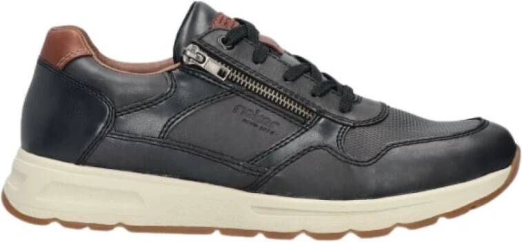 Rieker Sneakers met gepolsterde schaprand vrijetijdsschoen lage schoen veterschoen