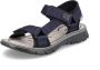 Rieker Blauwe Sandalen met Eenvoudige Sluiting - Thumbnail 1