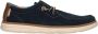 Rieker Comfortabele blauwe suède sneakers met extra veters Blue Heren - Thumbnail 3