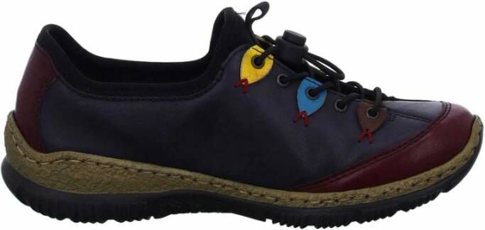 Rieker Blauwe Veterschoenen
