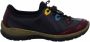 Rieker damesschoenen lage instappers N3271-35 blauw combi - Thumbnail 2