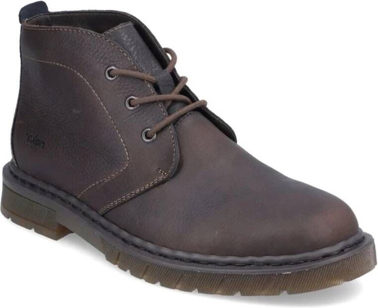 Rieker Bruine Casual Gesloten Booties Brown Heren