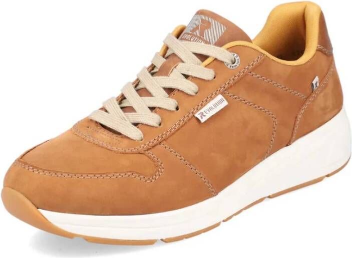 Rieker Bruine Casual Schoenen Brown Heren