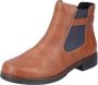 Rieker Chelsea-boots met sierriempje bij de schacht - Thumbnail 1