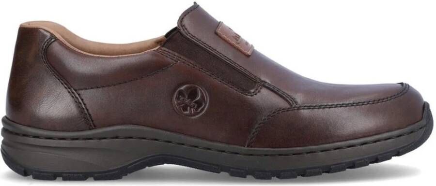 Rieker Bruine Sneakers voor Mannen Brown Heren