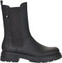 Rieker Chelsea boot met grote elastische inzet Zwart - Thumbnail 1