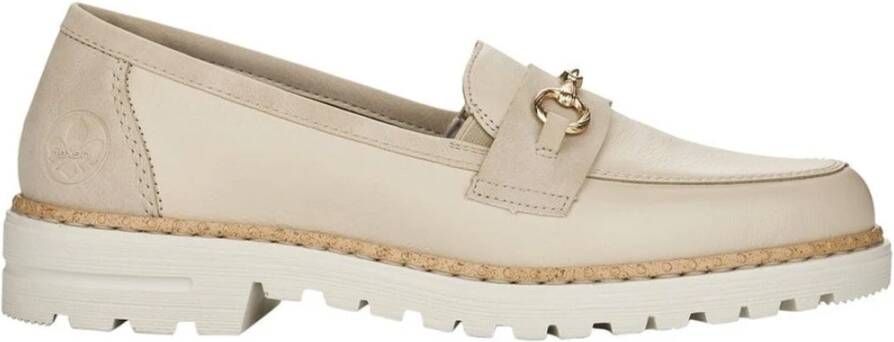 Rieker Casual gesloten schoenen Beige Dames