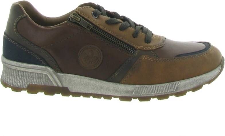 Rieker Veterschoenen Laag Veterschoenen Laag cognac - Foto 4