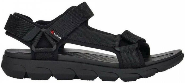 Rieker casual open sandals Zwart Heren