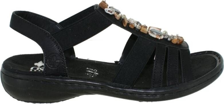 Rieker Casual Schoenen 60839 Black Dames