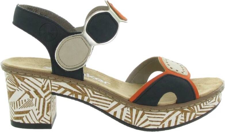 Rieker Casual Schoenen L7465 Multicolor Dames