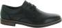 Rieker Comfortabele Zwarte Herenschoen Black Heren - Thumbnail 13
