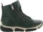 Rieker Sneakers vrijetijdsschoen lage schoen veterschoen met contraststiksels - Thumbnail 1