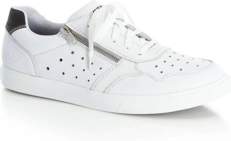 Rieker Witte Volwassen Sneakers Stijlvol en Comfortabel White Heren