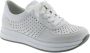 Rieker Stijlvolle witte sneakers voor vrouwen White Dames - Thumbnail 1