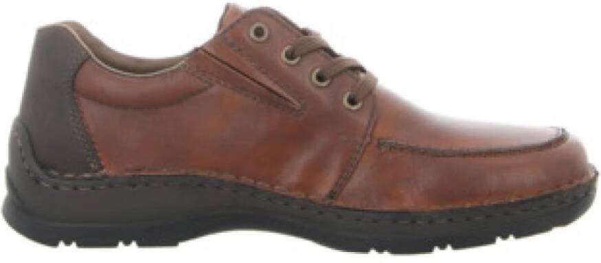 Rieker Veterschoenen vrijetijdsschoen lage schoen sneaker met gepolsterde binnenzool