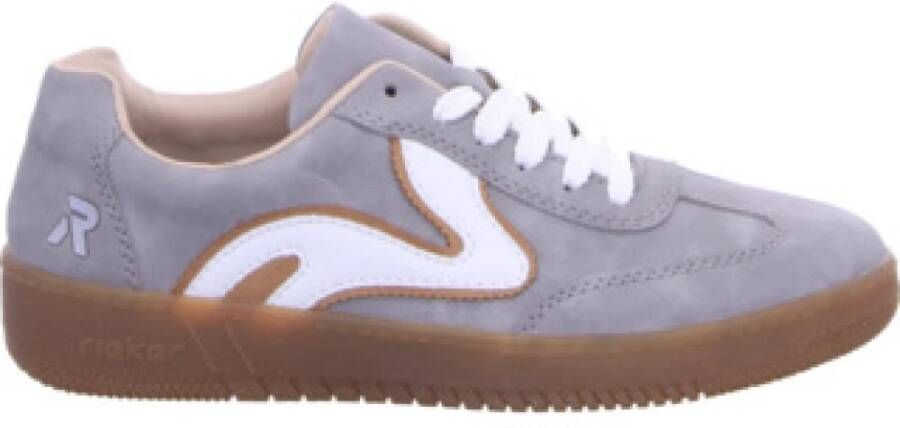 OTTO RIEKER Sport Plateausneakers vrijetijdsschoen lage schoen veterschoen in vegan uitvoering