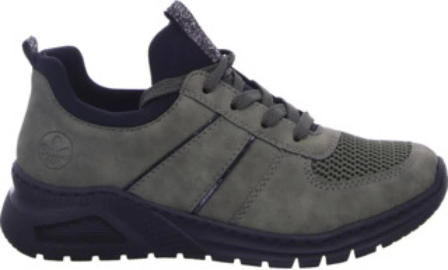 Rieker Slip-on sneakers Instapschoen lage schoen vrijetijdssneaker zachte MemoSoft-binnenzool