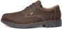 Rieker heren veterschoenen halve schoenen zakelijke schoenen leren B4610 bruin - Thumbnail 2