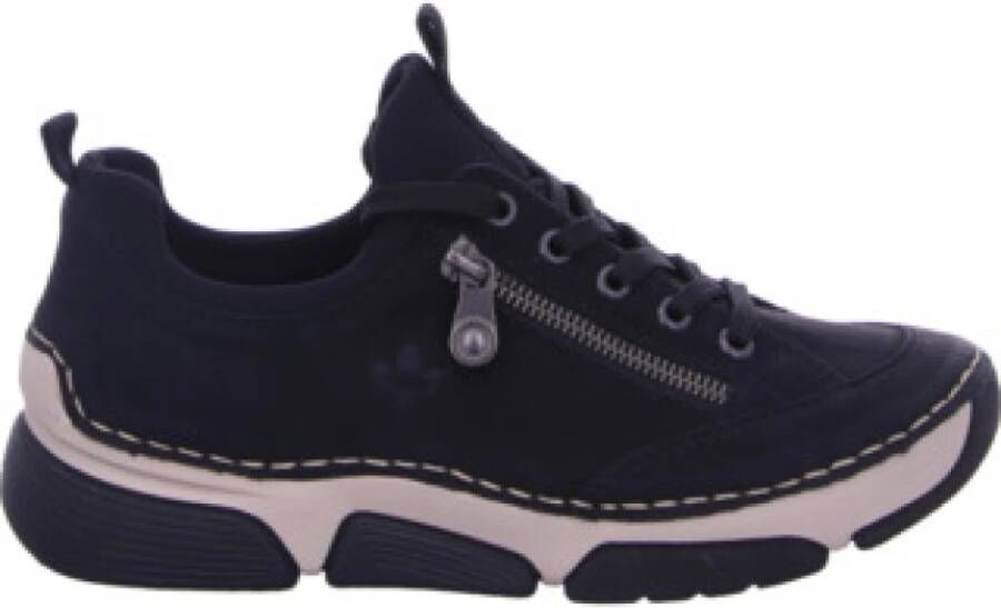 Rieker Casual Veterschoenen voor Heren in Zwart