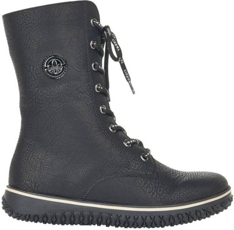 Rieker Casual veterschoenen Zwart Dames