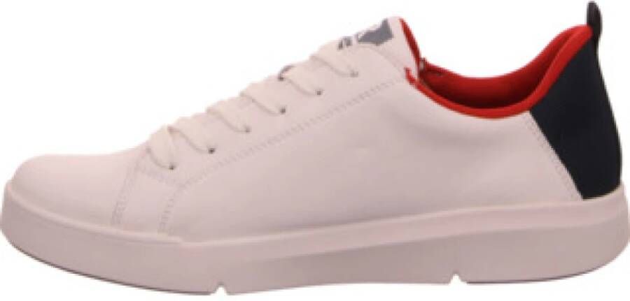 Rieker Casual witte veterschoenen voor dames