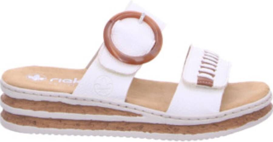 Rieker Comfort Veterschoenen voor Dames in het Wit
