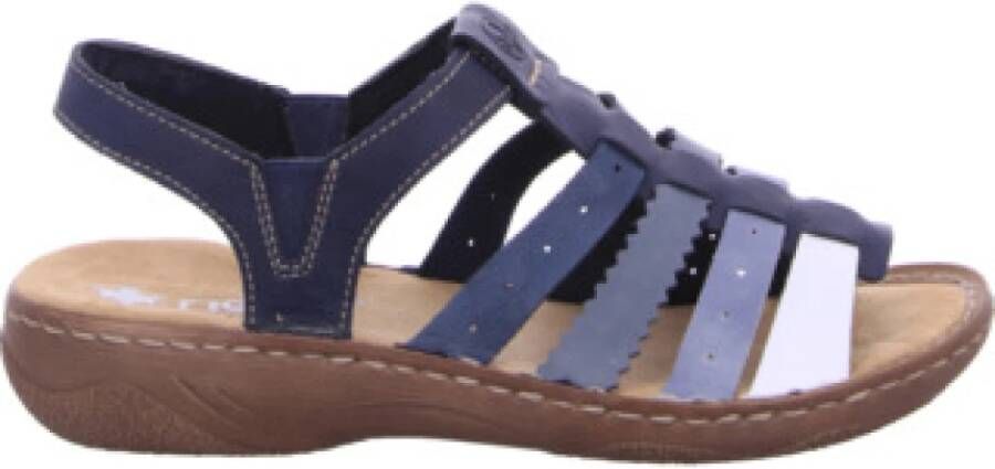Rieker Comfort Veterschoenen voor Dames in wit