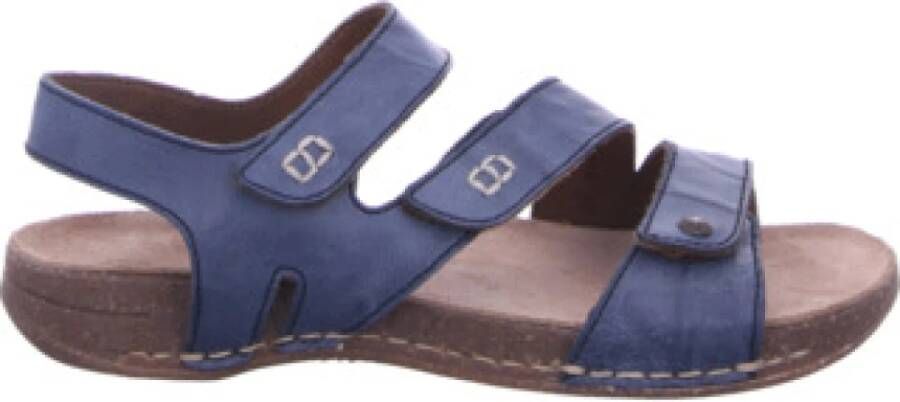 Rieker Sandalen Zomerschoen sandaaltje met praktische klittenbandsluitingen