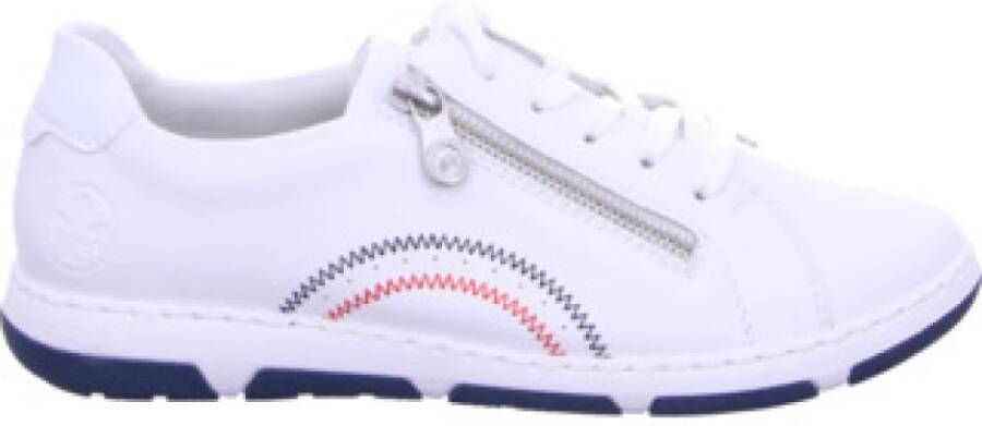 Rieker Sneakers veterschoenen lage schoen vrijetijdsschoen met zachte schacht