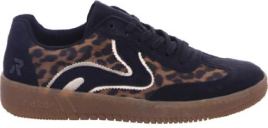 RRieker R-Rieker Plateausneakers vrijetijdsschoen lage schoen veterschoen in vegan uitvoering - Foto 2
