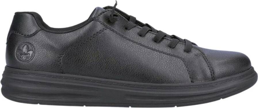 Rieker Comfortabele en stijlvolle lage herensneakers Black Heren