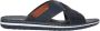 Rieker Slippers zomerschoen slippers badschoen met contraststiksels - Thumbnail 1