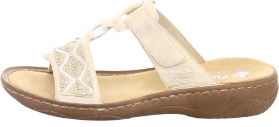 Rieker Slippers Zomerschoen strandschoen slippers vakantieschoen met klittenbandsluiting - Foto 2