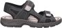 Rieker Sandalen summer shoe velcro shoe outdoor shoe in trekking look - Thumbnail 2