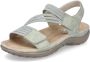 Rieker Sandalen zomerschoen sandaal sleehak met elastieken - Thumbnail 3