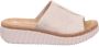Rieker Slippers sleehak zomerschoen slippers met jute-omranding aan de loopzool - Thumbnail 3