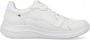 Rieker Comfortabele witte textielsneakers White Heren - Thumbnail 1