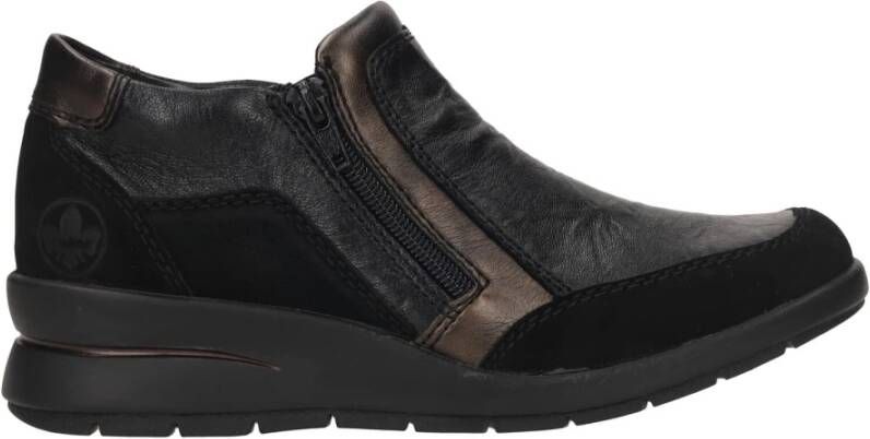 Rieker comfortboot Black Dames