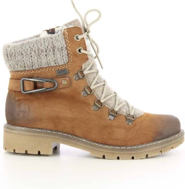 Rieker Dames Cognac Schoenen