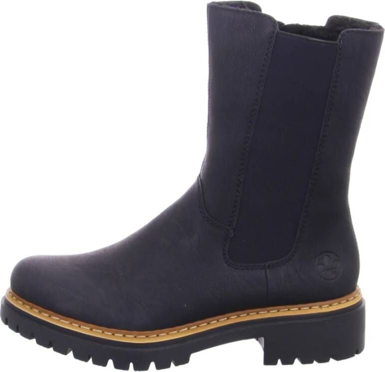 Rieker Slip-on laarzen met imitatiebont
