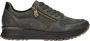 Rieker Donkergroene Leren Sneaker Green Heren - Thumbnail 3
