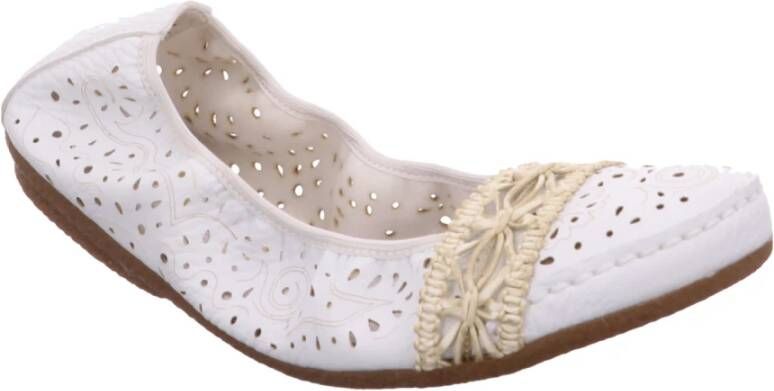 Rieker Ballerina's Slipper platte schoenen met rondom elastiek