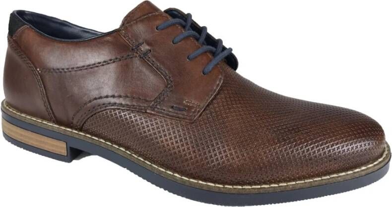 Rieker Elegante en Comfortabele Werkschoenen Brown Heren