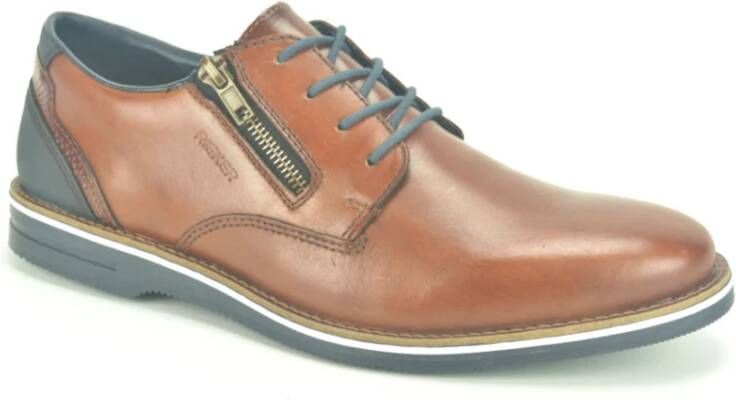 Rieker Elegante Geklede Schoenen met Bandje Brown Heren