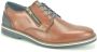 Rieker Elegante Geklede Schoenen met Bandje Brown Heren - Thumbnail 1
