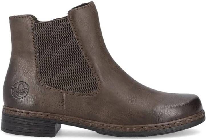 Rieker Chelsea-boots in klassieke look smalle vorm