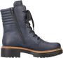 Rieker Veterboot 72600-14 Blauw Warm Gevoerd - Thumbnail 2