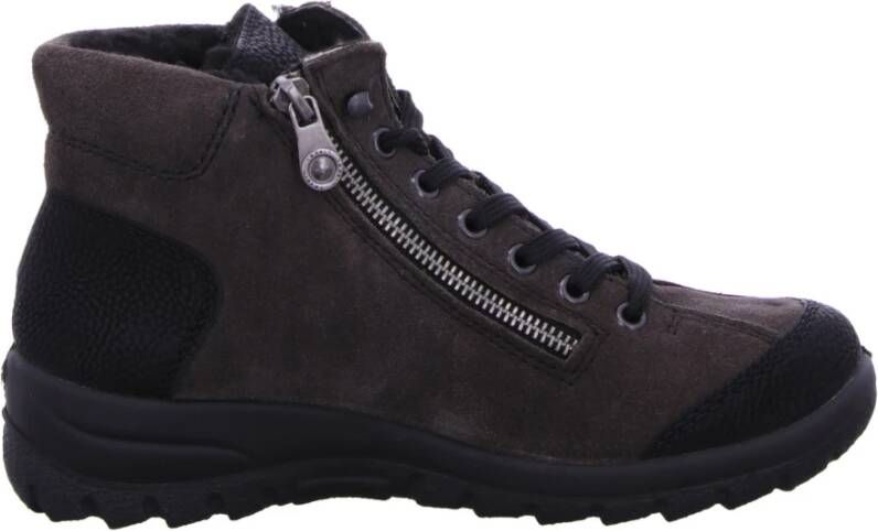 Rieker Grijze Enkellaars Gray Dames